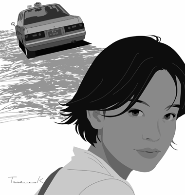 週刊文春小説挿絵