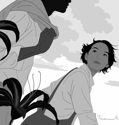 週刊文春小説挿絵