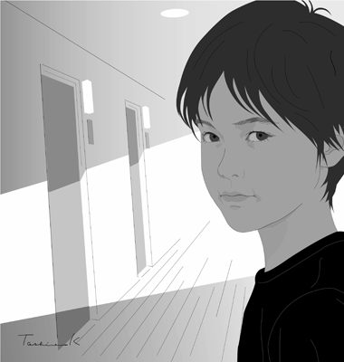 週刊文春小説挿絵