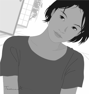 週刊文春小説挿絵