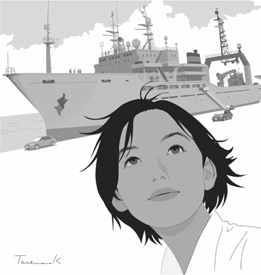 週刊文春小説挿絵